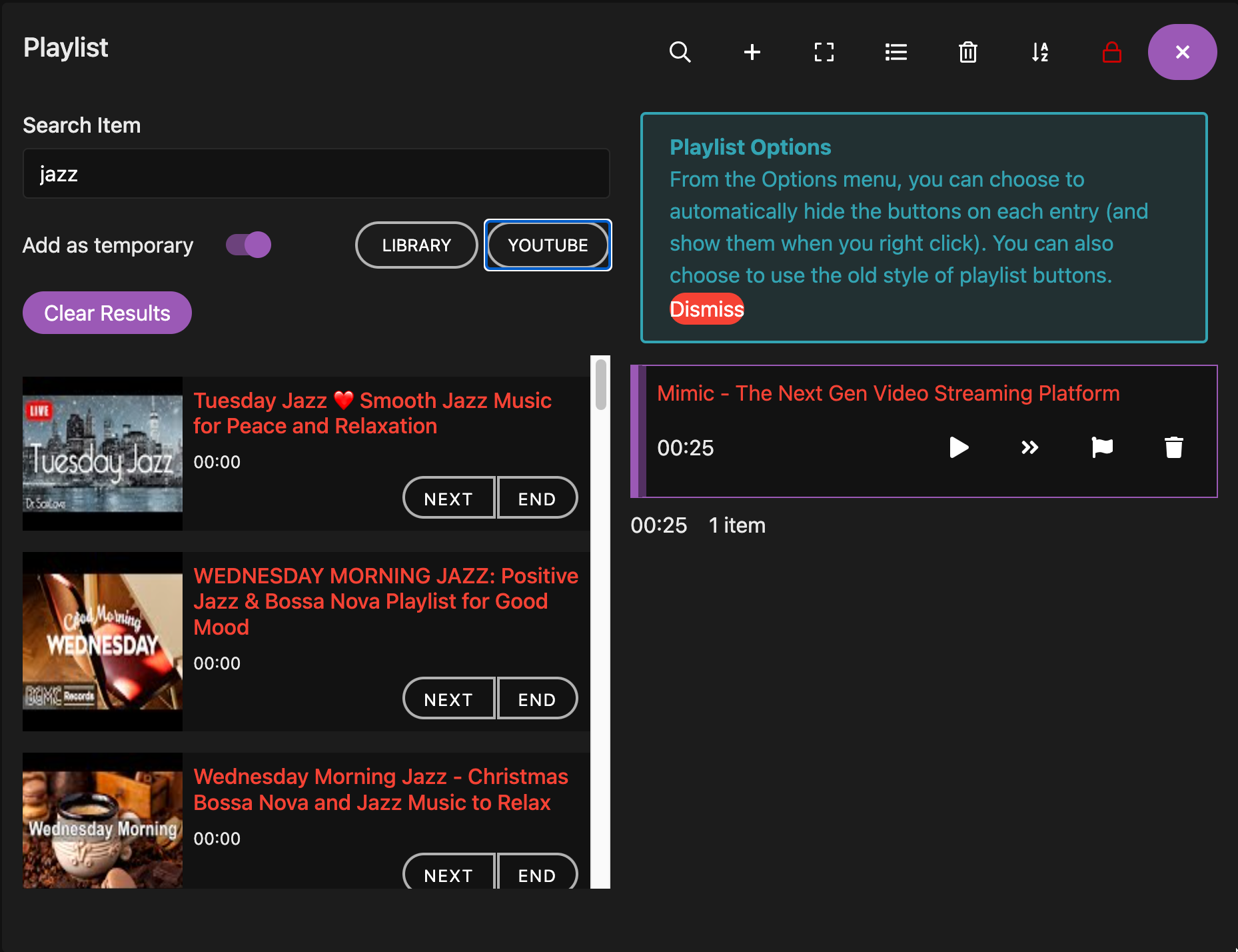 Playlist Management
