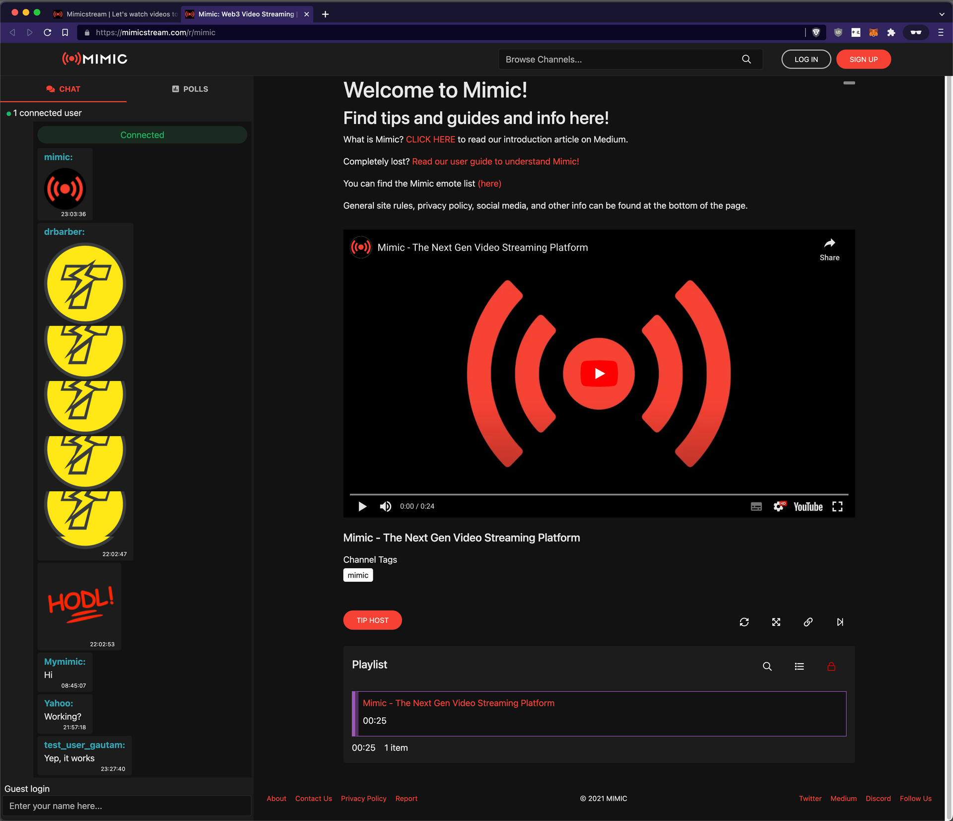 Custom Channels